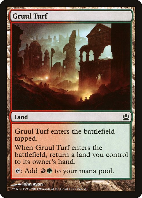 Gruul Turf (276) - Commander 2011 - Game On