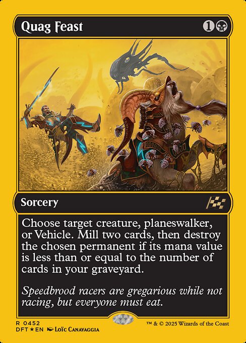 Quag Feast (452) (Foil) - Aetherdrift - Game On