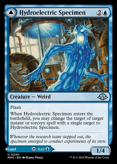 Hydroelectric Specimen // Hydroelectric Laboratory (240) (Foil) - Modern Horizons 3 - Game On