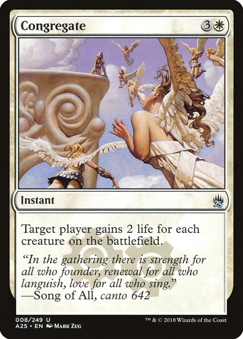 Congregate (8) (Foil) - Masters 25 - Game On