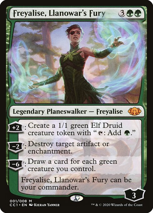 Freyalise, Llanowar's Fury (1) - Commander Collection: Green - Game On