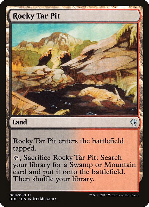 Rocky Tar Pit (69) - Duel Decks: Zendikar vs. Eldrazi - Game On