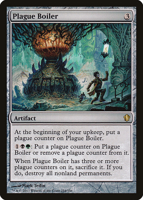 Plague Boiler (254) - Commander 2013 - Game On