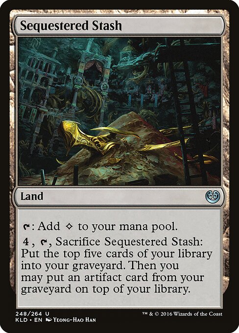 Sequestered Stash (248) (Foil) - Kaladesh - Game On