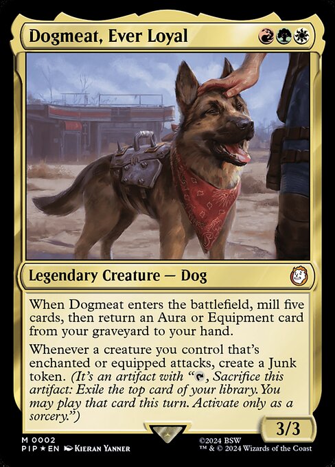 Dogmeat, Ever Loyal (2) (Foil) - Fallout - Game On