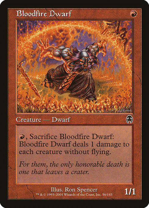 Bloodfire Dwarf (56) - Apocalypse - Game On