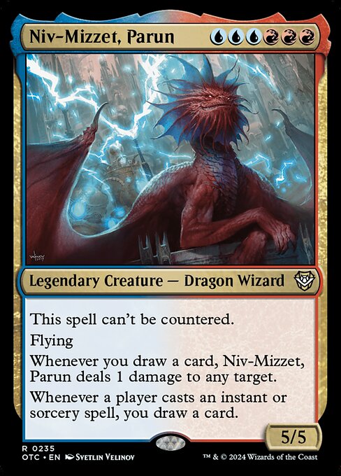 Niv-Mizzet, Parun (235) - Outlaws of Thunder Junction Commander - Game On