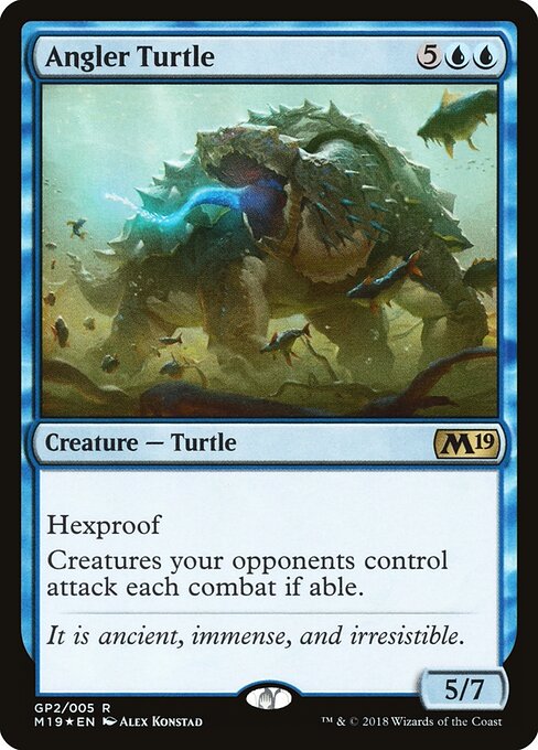 Angler Turtle (GP2) (Foil) - M19 Gift Pack - Game On