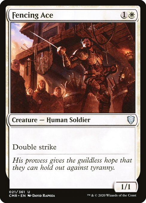 Fencing Ace (21) (Foil) - Commander Legends - Game On