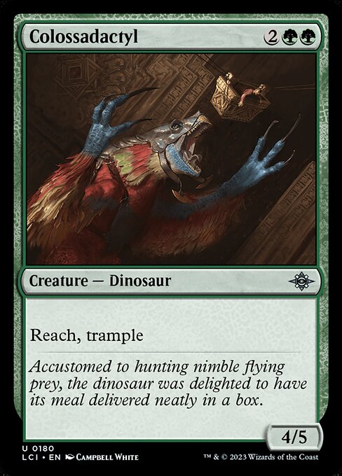 Colossadactyl (180) (Foil) - The Lost Caverns of Ixalan - Game On
