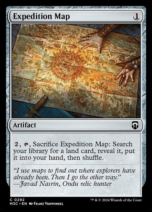 Expedition Map (292) - Modern Horizons 3 Commander - Game On