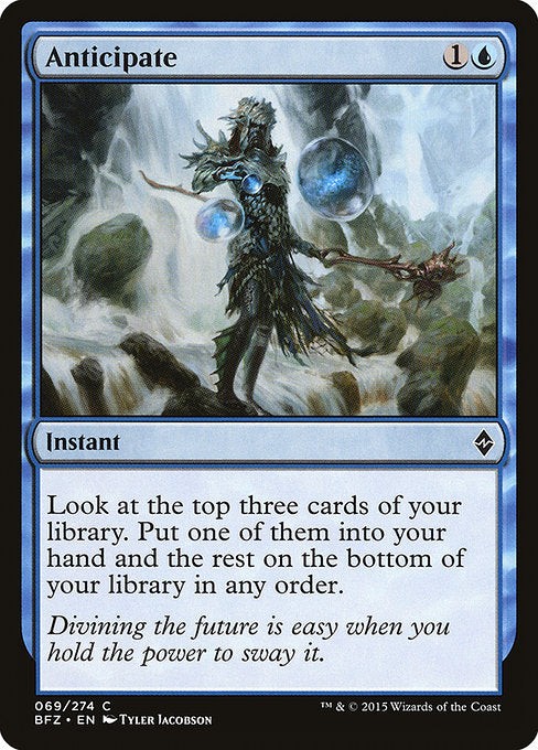 Anticipate (69) (Foil) - Battle for Zendikar - Game On