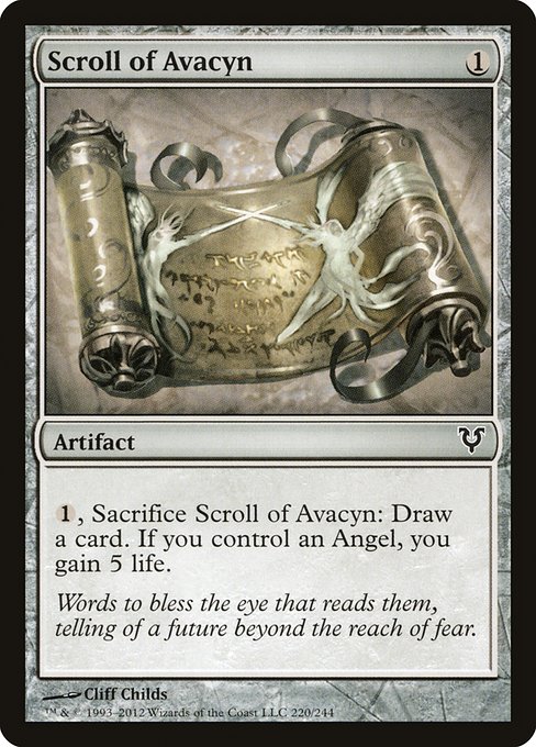 Scroll of Avacyn (220) - Avacyn Restored - Game On