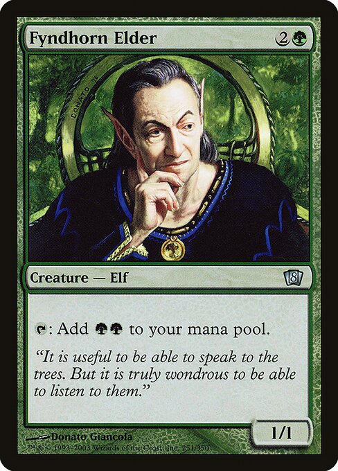 Fyndhorn Elder (251★) - Eighth Edition - Game On