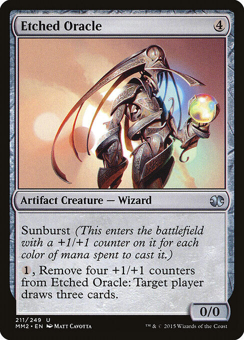 Etched Oracle (211) - Modern Masters 2015 - Game On