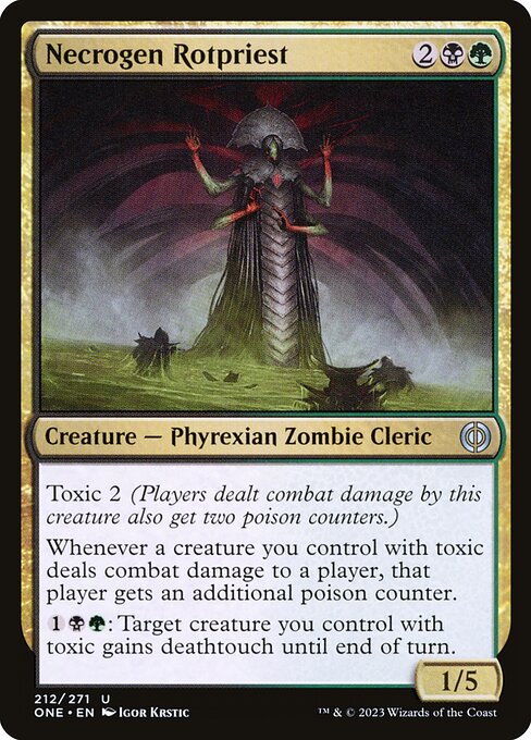 Necrogen Rotpriest (212) - Phyrexia: All Will Be One - Game On