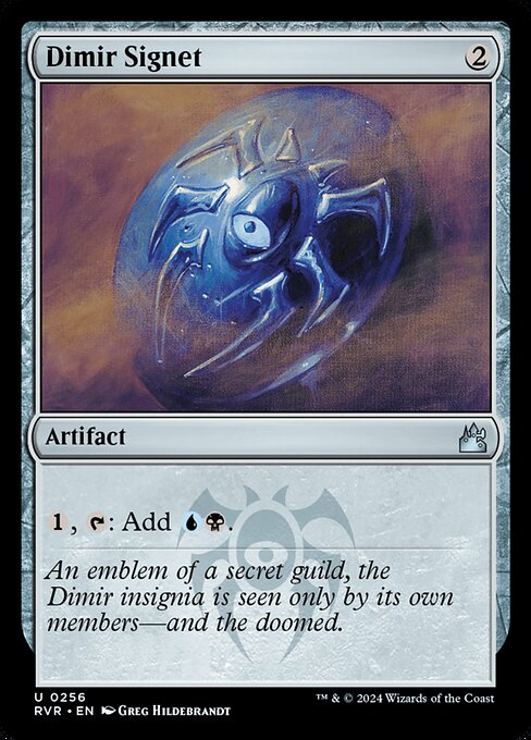 Dimir Signet (256) (Foil) - Ravnica Remastered - Game On