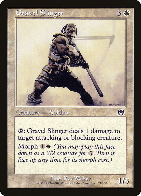 Gravel Slinger (33) (Foil) - Onslaught - Game On