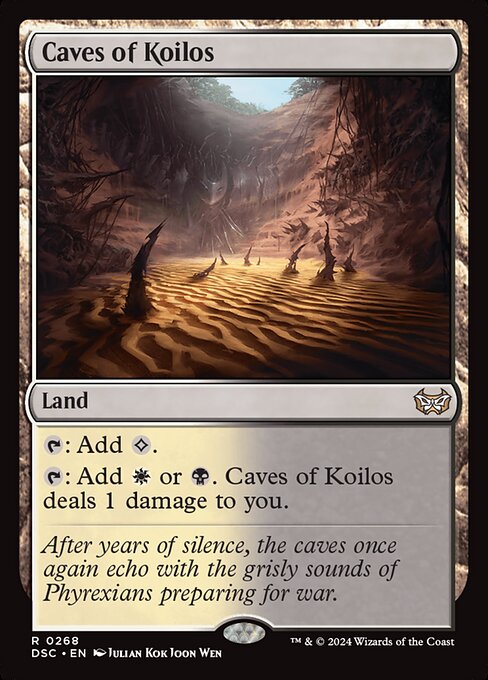 Caves of Koilos (268) - Duskmourn: House of Horror Commander - Game On
