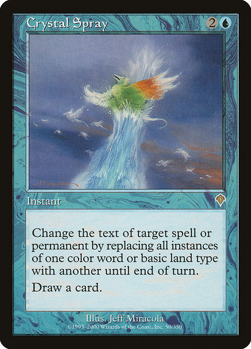 Crystal Spray (50) (Foil) - Invasion - Game On