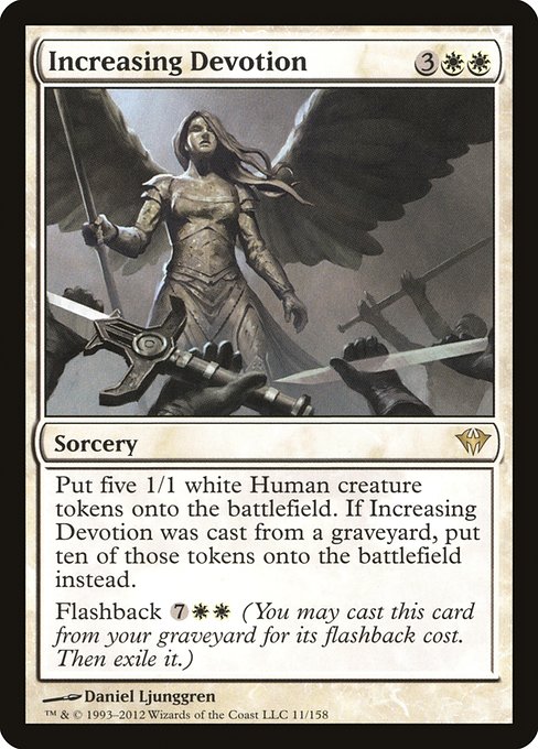 Increasing Devotion (11) (Foil) - Dark Ascension - Game On