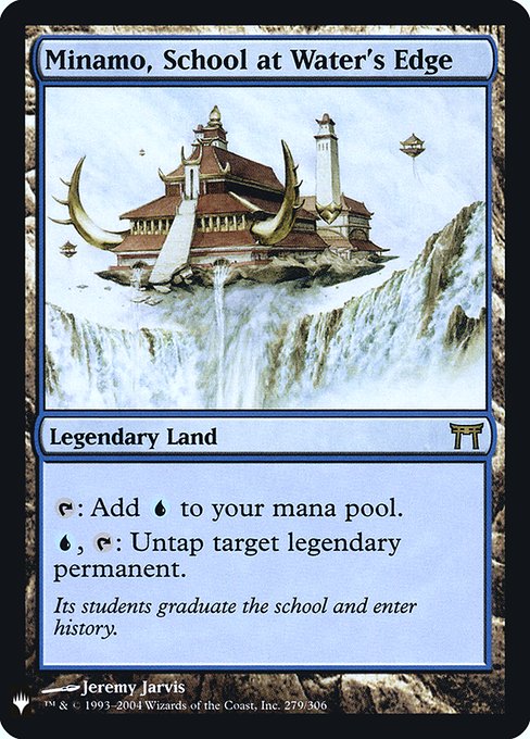 Minamo, School at Water's Edge (CHK-279) (Foil) - The List - Game On