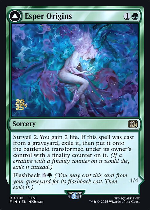 Esper Origins // Summon: Esper Maduin (185s) (Foil) - Final Fantasy Promos - Game On