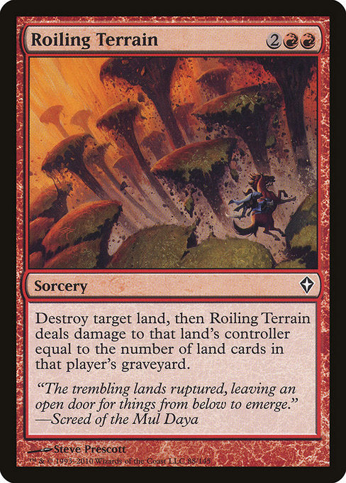 Roiling Terrain (88) - Worldwake - Game On