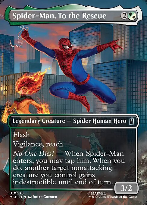 Spider-Man, To the Rescue (335) - Marvel Super Heroes - Game On