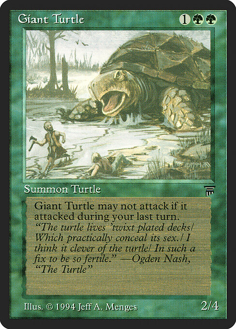 Giant Turtle (188) - Legends - Game On