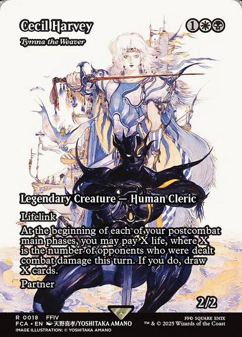 Tymna the Weaver (18) - BORDERLESS - FULL ART - Final Fantasy: Through the Ages - Game On