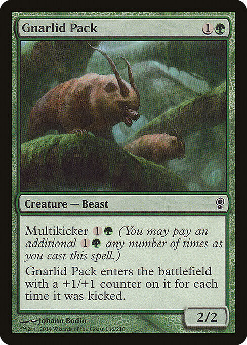 Gnarlid Pack (166) (Foil) - Conspiracy - Game On