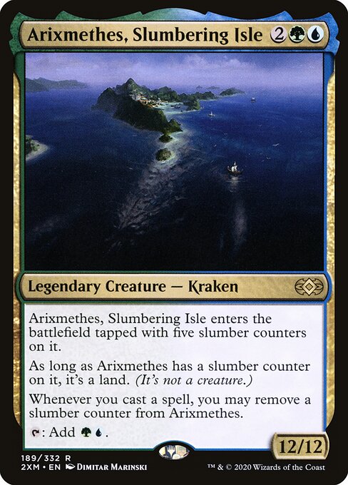 Arixmethes, Slumbering Isle (189) - Double Masters - Game On