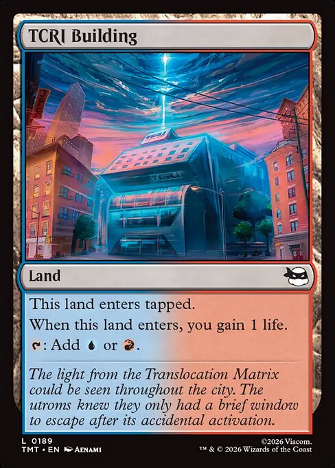 TCRI Building (189) (Foil) - Teenage Mutant Ninja Turtles - Game On