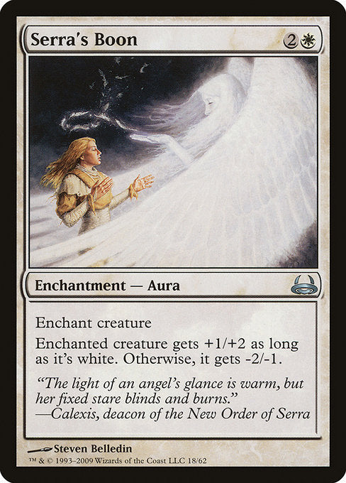 Serra's Boon (18) - Duel Decks: Divine vs. Demonic - Game On
