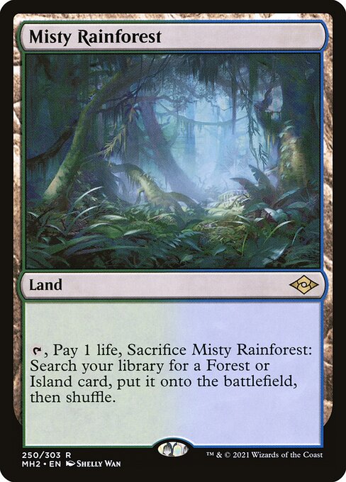 Misty Rainforest (250) - Modern Horizons 2 - Game On