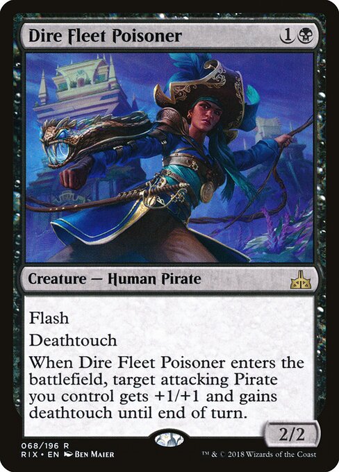Dire Fleet Poisoner (68) - Rivals of Ixalan - Game On