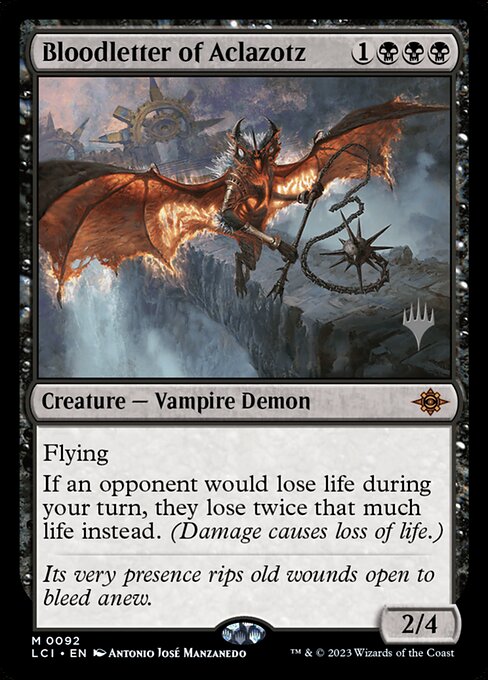 Bloodletter of Aclazotz (92p) - The Lost Caverns of Ixalan Promos - Game On