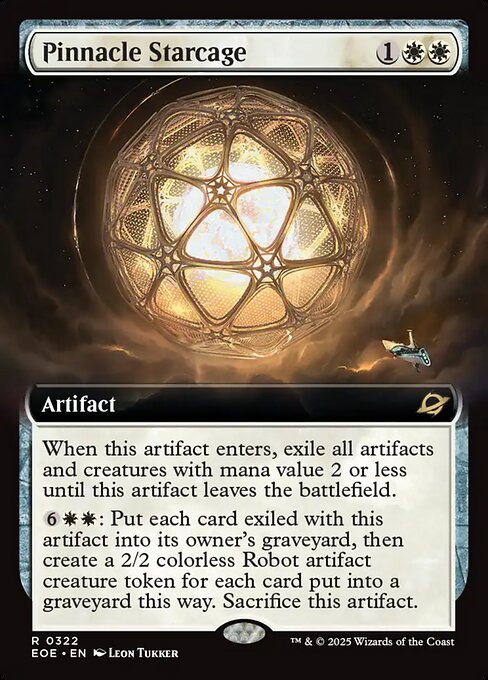 Pinnacle Starcage (322) - EXTENDED ART - Edge of Eternities - Game On