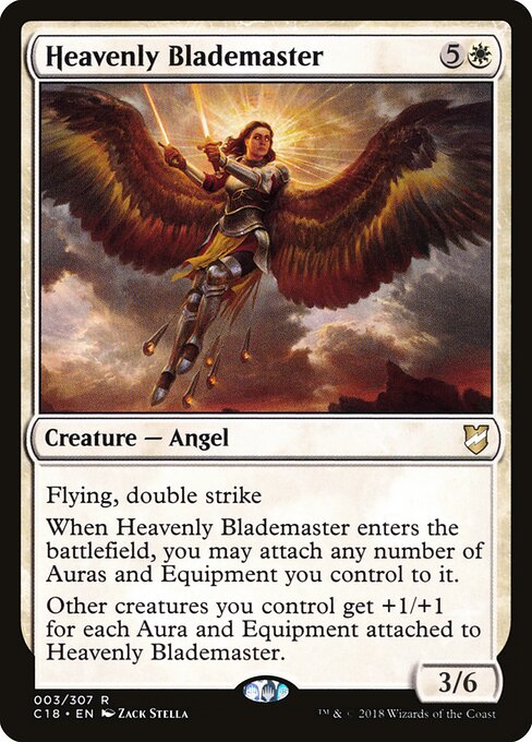 Heavenly Blademaster (3) - Commander 2018 - Game On