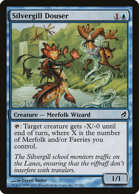 Silvergill Douser (87) - Lorwyn - Game On