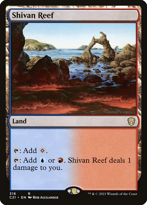 Shivan Reef (316) - Commander 2021 - Game On