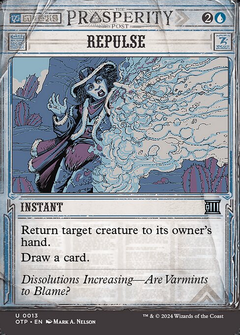 Repulse (13) - BORDERLESS (Foil) - Breaking News - Game On