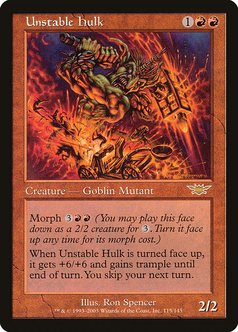 Unstable Hulk (115) (Foil) - Legions - Game On
