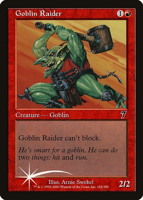 Goblin Raider (192★) - Seventh Edition - Game On