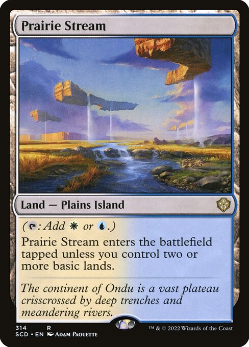 Prairie Stream (314) - Starter Commander Decks - Game On