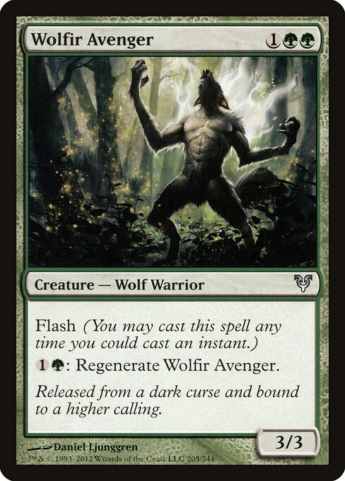 Wolfir Avenger (205) (Foil) - Avacyn Restored - Game On