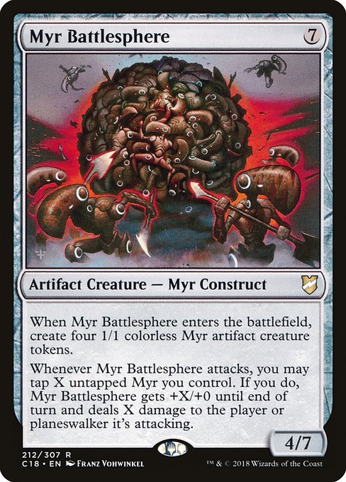 Myr Battlesphere (212) - Commander 2018 - Game On