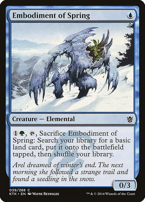 Embodiment of Spring (39) (Foil) - Khans of Tarkir - Game On