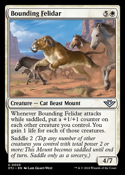Bounding Felidar (5) - Outlaws of Thunder Junction - Game On